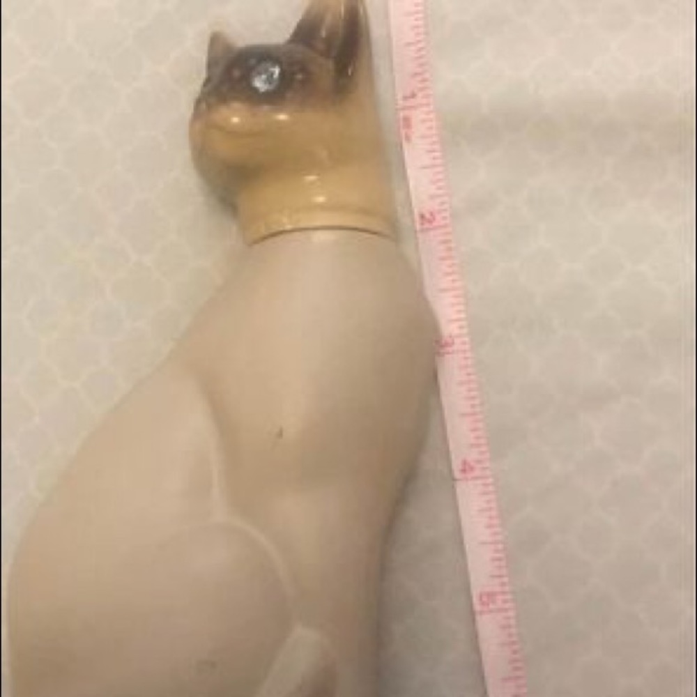Really Cool siamese Cat Avon bottle””Vintage “” - Picture 9 of 9